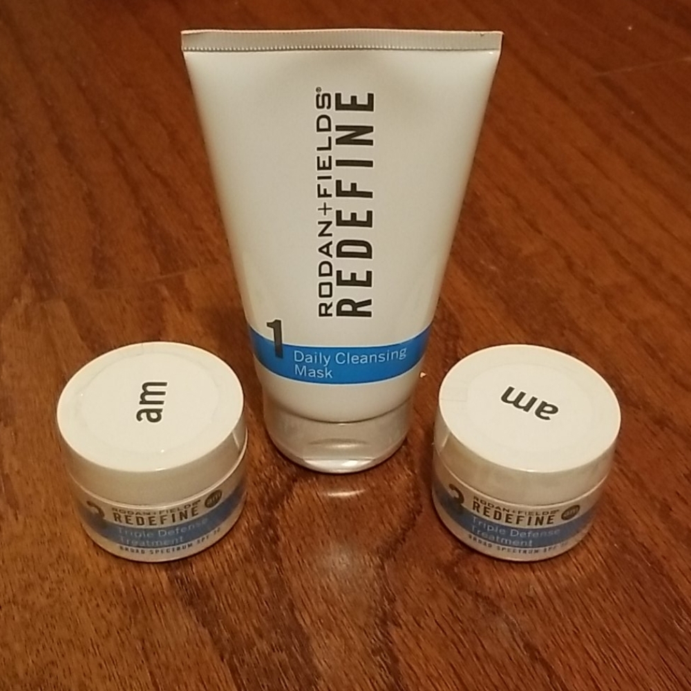 Rodan+Fields One Step 1 and two Step 3.